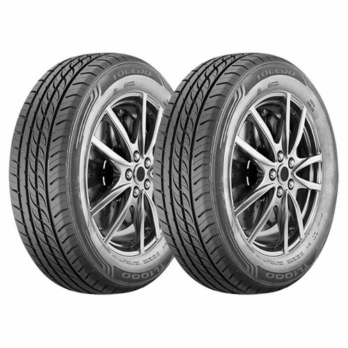 Paquete De 2 Llantas 185/60r15 Toledo Tl1000 84h