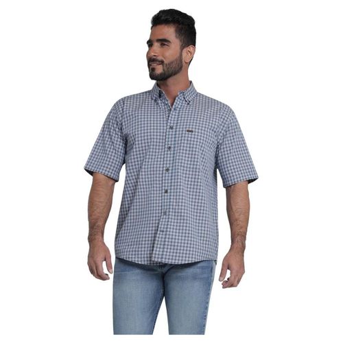 Camisa Casual Hombre Lee Regular Fit 4AO Azul marino