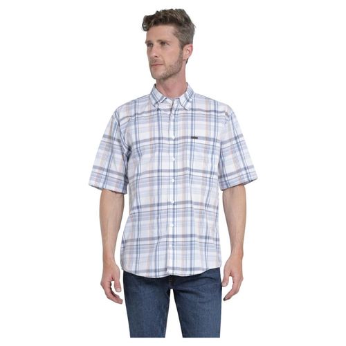 Camisa Casual Hombre Lee Regular Fit 4AN Azul