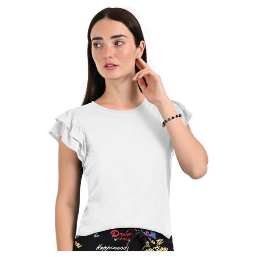 Blusa Manga Corta con Olanes Supply