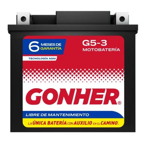 Batería para Moto Gonher G5-3