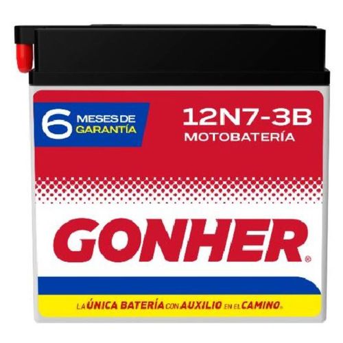 Batería para Moto Gonher 12N7-3B