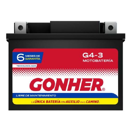 Batería para Moto Gonher G4-3