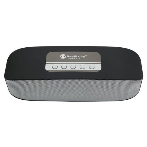 Bocina Bluetooth Portátil con Luces Negro - BB7780