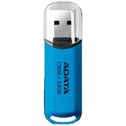 Memoria USB 32GB ADATA C906 2.0 Flash Drive Azul AC906-32G-RWB