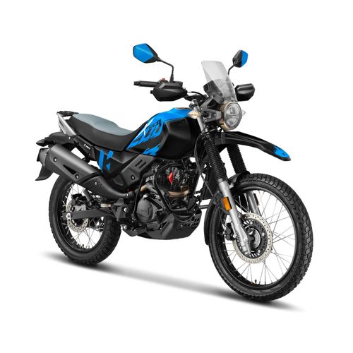 Motocicleta Doble Propósito Hero Xpulse 200 Negra con Azul