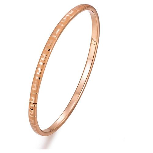 Pulsera Brazalete Para Dama Diseño Grecas Oro 18K Lam Dorado