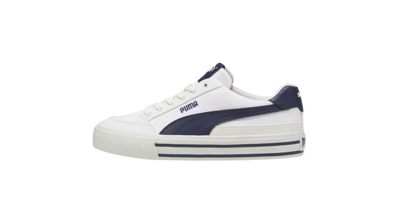 Tenis Puma Court Classic Vulc Hombre Casual Blanco