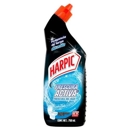 Desinfectante para Inodoros Harpic Frescura del Mar 750 ml