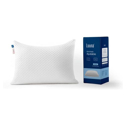 Almohada Luuna Memory Foam Ajustable Firme King Size