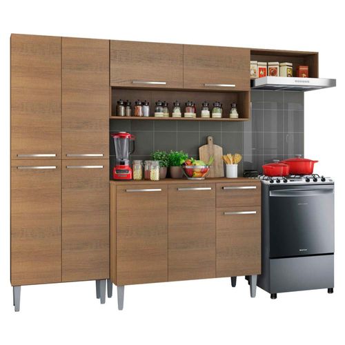 Mueble De Cocina Madesa Emilly Sin Lavadero 229 Cm