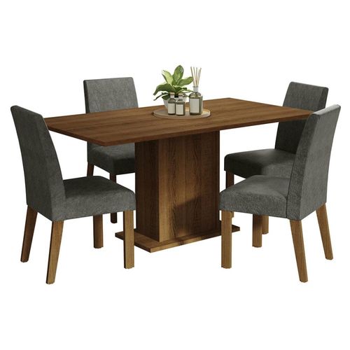 Juego de Comedor Keila Madesa Mesa y 4 Sillas MG