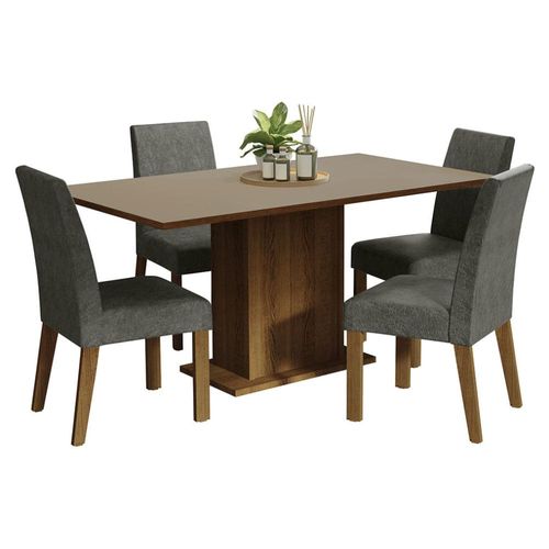 Juego de Comedor Keila Mesa con 4 Sillas Madesa MCP