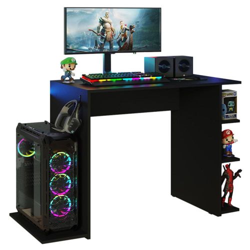 Escritorio Gamer Madesa 9414 Para Pc Y Consola