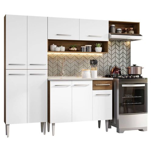 Cocina Integral 229cm Con Fregadero Emilly Madesa 12 BM