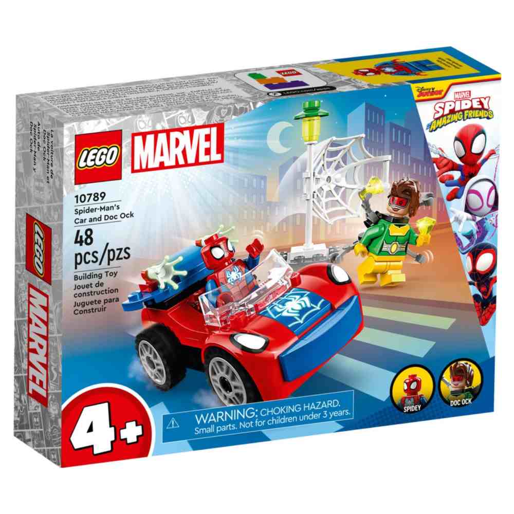 LEGO Marvel Spidey y su Super Equipo Coche de SpiderMan y Doc Ock 10789