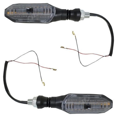 Direccional Delantera/Trasera Tipo Cb Twister Ambar Led Set 12V