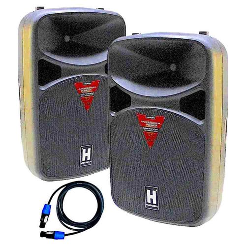 Combo 2 Bafles harden 15" activo + pasivo 300wRMS