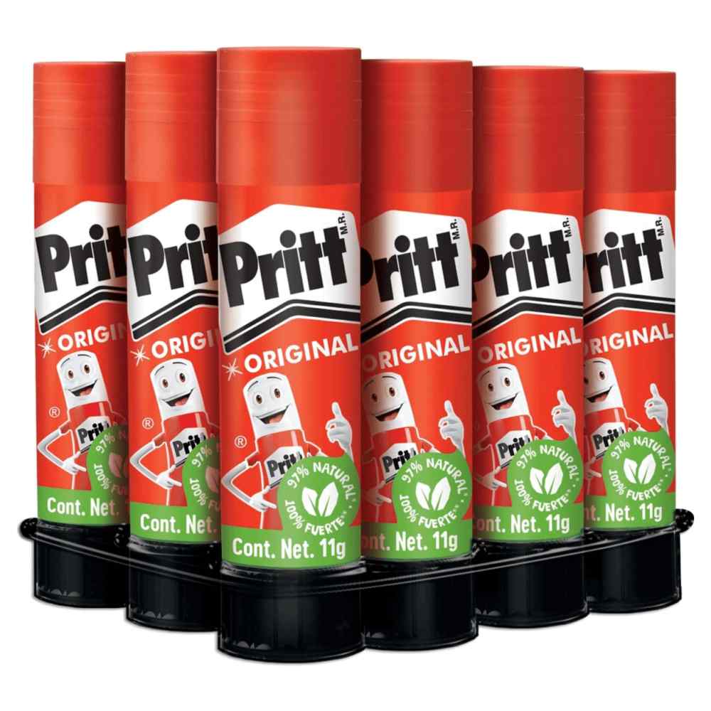 PACK 12 LAPIZ ADHESIVO PRITT 11 GRS HENKEL (HK-2730242)