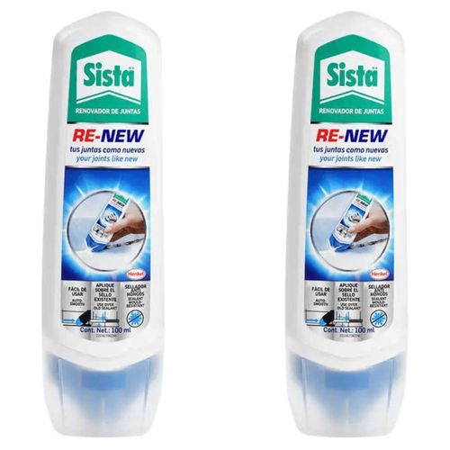 PACK 2 SISTA RENEW SILICÓN BLANCO 100ML HENKEL 2081724