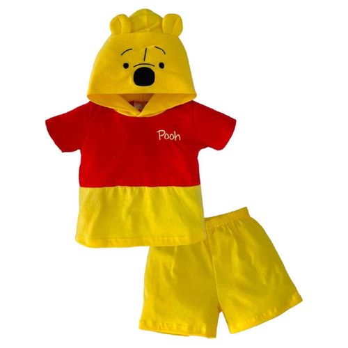 Conjunto Estampado Con Short Disney Winnie Pooh Rojo