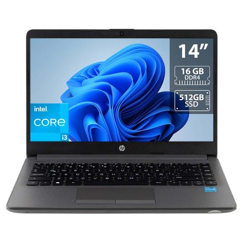 Laptop HP 240 G9, Intel Core i3 1215U, RAM 16GB, SSD 512GB, W11H