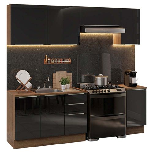 Cocina Integral Luna Lux Madesa con Acessorios 240cm MN