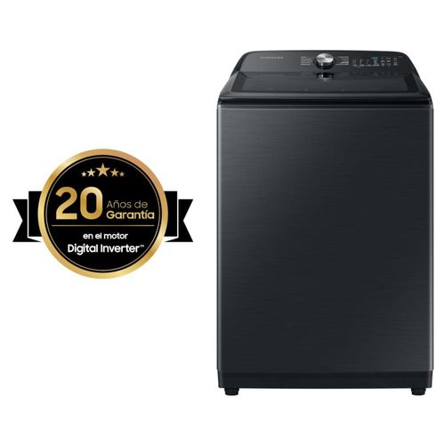 Lavadora Samsung Carga Superior 28 kg Inverter AI Control Negra