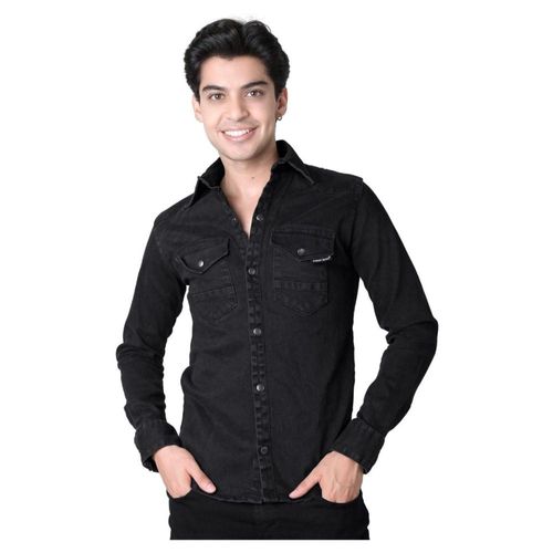 Camisa Hombre Casual Slim Negro Furor 62107049