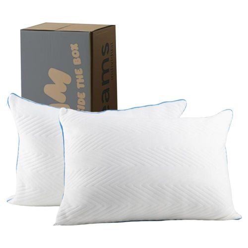 Almohada Memory Foam 2 Pzas Queen Colordreams