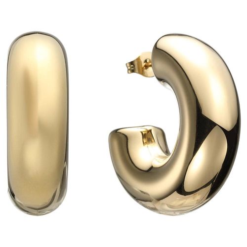 Aretes de Acero Inoxidable Enso para Dama EICN232102G Dorado