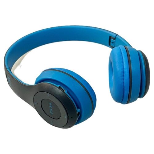 Audifonos Azules Bluetooth Wireless DM-47 5.0 + EDR