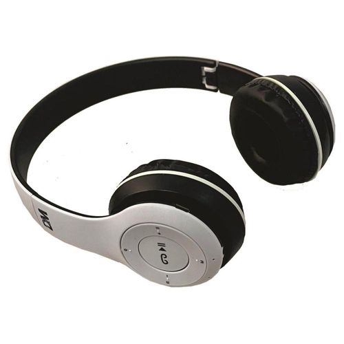 Audifonos Blancos Bluetooth Wireless DM-47 5.0 + EDR