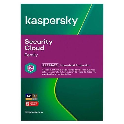 HP Kaspersky Security Cloud Family, 10 Usuarios por 1 Año.