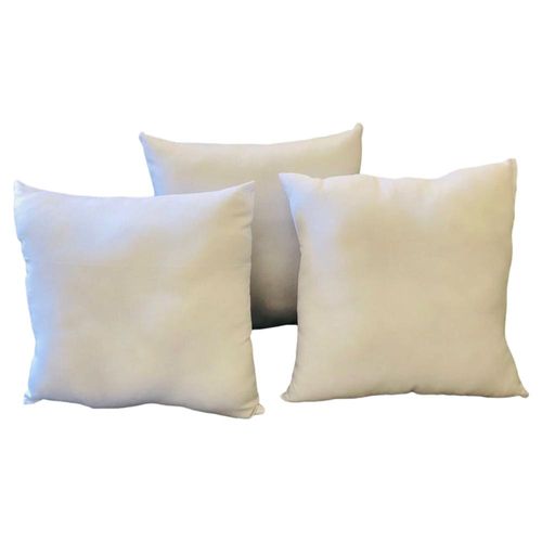 3 piezas Relleno para Cojin suave 45x45 Delcron Blanco