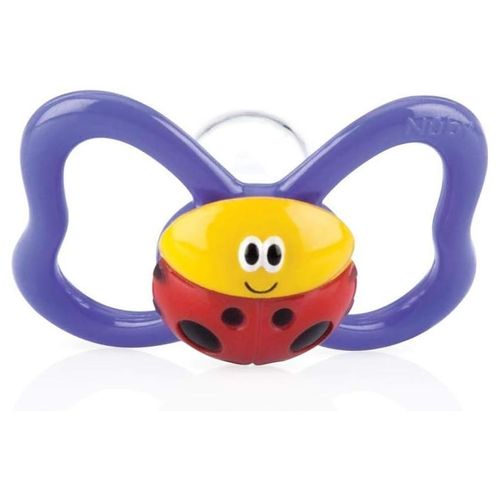 Chupón 3d Paci-pals Nuby 0-6m Lila