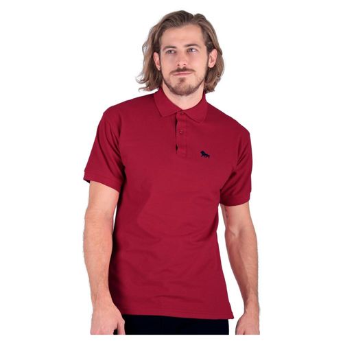 Playera Hombre Básico Polo Rojo Stfashion 52604237