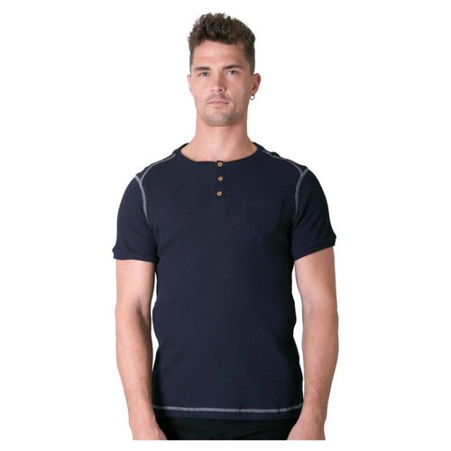 Playera Hombre Moda Camiseta Azul Stfashion 71604424