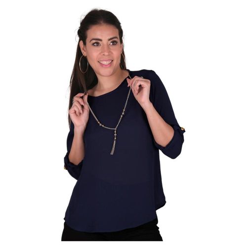 Blusa Mujer Azul Stfashion 50904201