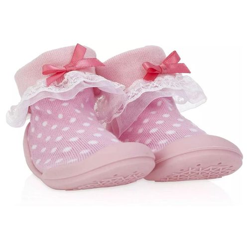 Calcetines Con Suela De Goma Nuby Snekz Rosa