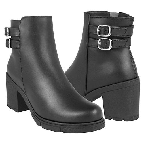 BOTAS CASUALES DAMA STYLO 3704 SIMPIEL NEGRO