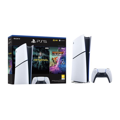 Consola PS5 Edición Digital Slim más 2 Juegos