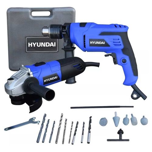 Kit De Rotomartillo HYRT500 + Mini Amoladora HYA500 - HYK5000