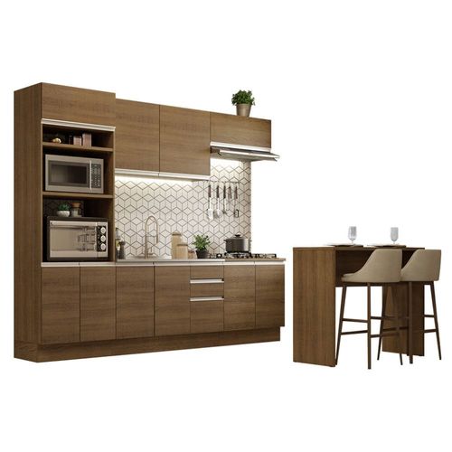 Cocina Integral Completa Modular Madesa Glamy 315cm MM 02