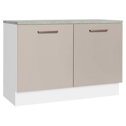 Gabinete Bajo Cocina Madesa Agata 120cm Con Encimera BC 01