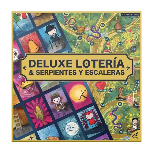 Lotería Serpientes y Escaleras Novelty Deluxe