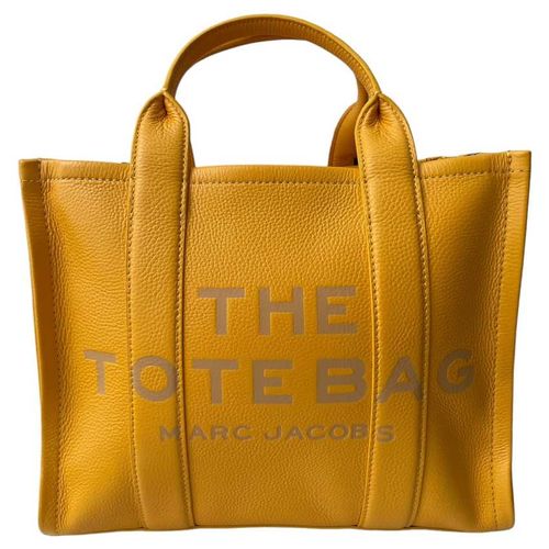 Tote Marc Jacobs Piel Moztaza Artisan Gold Mediana