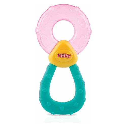 Mordedera De Gel Nuby Kool Soother Rosa Verde