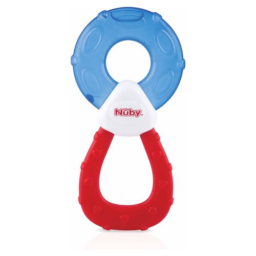 Mordedera De Gel Nuby Kool Soother Azul Rojo