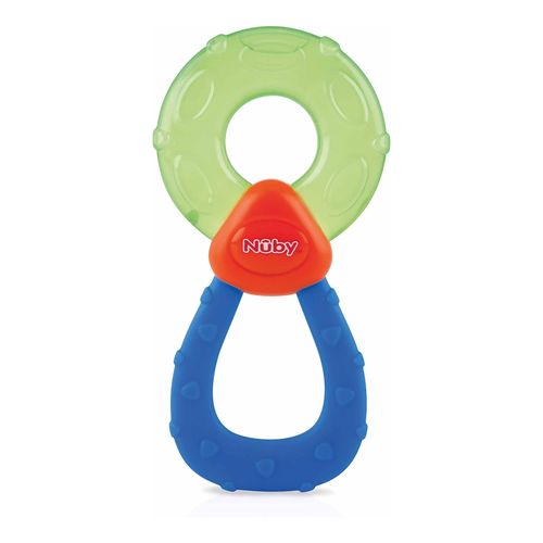 Mordedera De Gel Nuby Kool Soother Verde Azul